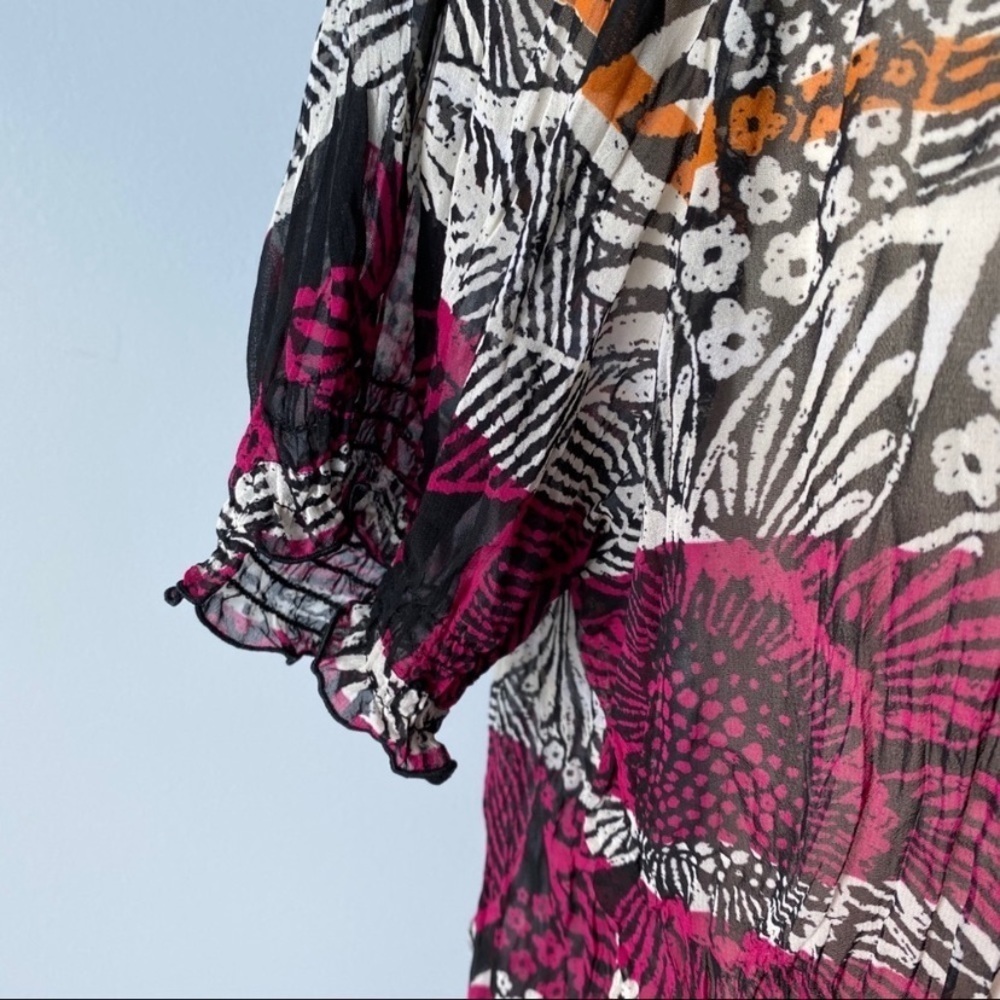 East 5th sheer summer top size L - Picture 4 of 7